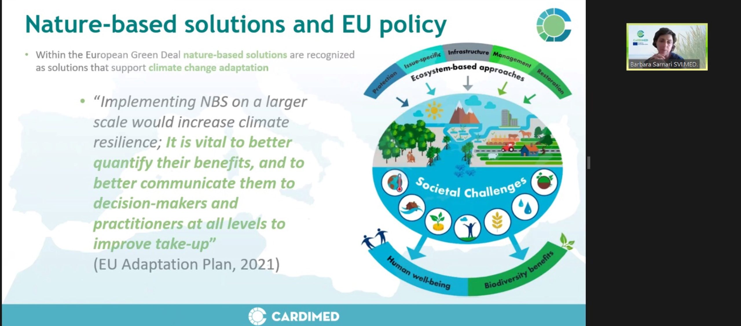Cardimed Project CARDIMED At The Desertification & Drought Day 2024