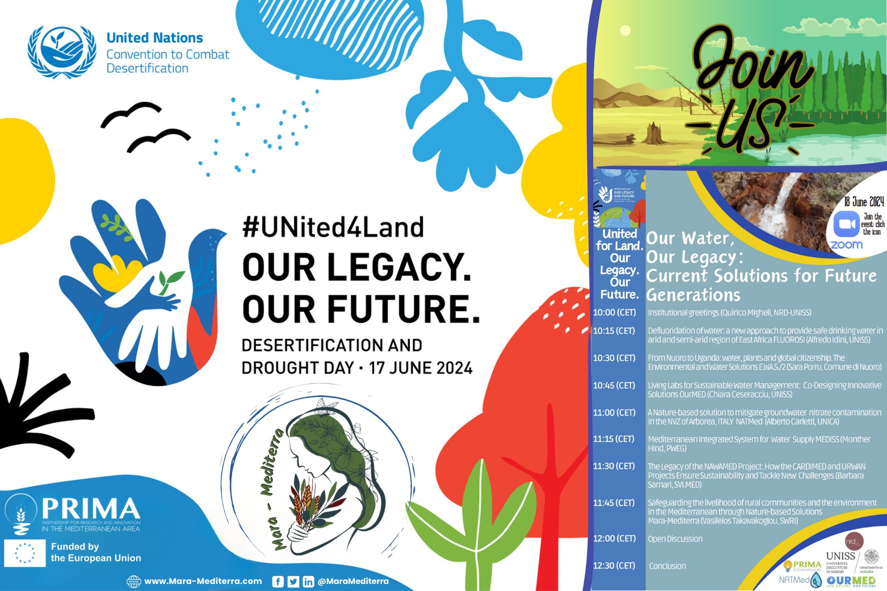 Cardimed Project CARDIMED At The Desertification & Drought Day 2024