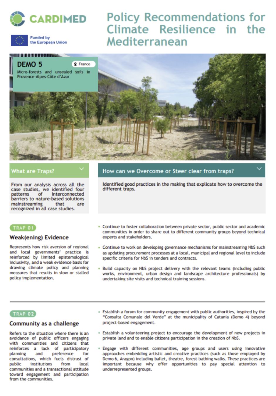 CARDIMED Policy Brief Demo 5_cover